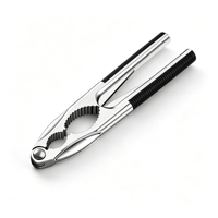 KZR Zware Nootkraker van Zinklegering met Walnootbeugel en Antislip Handvat, Handmatige Notenknipper voor Keukenhulpmiddelen