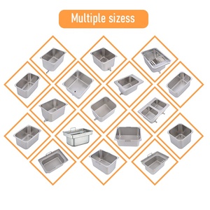 Réservoir d'huile <span class=keywords><strong>amovible</strong></span> en acier inoxydable LCK 20L pour <span class=keywords><strong>friteuse</strong></span> industrielle, usage intensif - Product Image 4