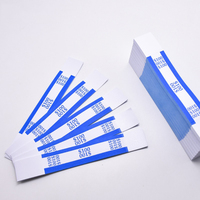 Monnaie billet de banque sangle argent baguage factures pour organiser de l'argent sangles d'argent auto-adhésives pour une comptabilité rapide