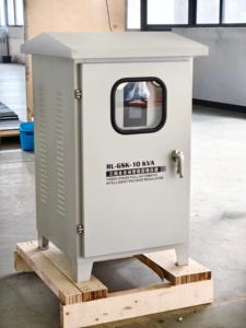 Régulateur de tension automatique AVR à faible perte 20 kVA 30 kVA 50 kVA, sortie 480 V, certifié CE ISO pour les usines automobiles mexicaines - Product Image 3