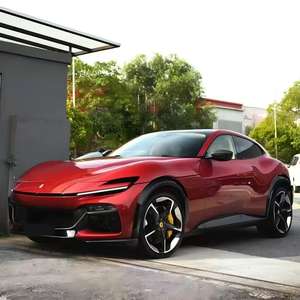 Nouveau pour FUV <span class=keywords><strong>Purosangue</strong></span> <span class=keywords><strong>SUV</strong></span> <span class=keywords><strong>2022</strong></span>+ Kit carrosserie personnalisé en fibre de carbone OEM : lèvres avant/arrière, passages de roue, jupes latérales, boulons, pare-chocs - Product Image 2