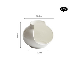 <b>Large</b> White Eco-Friendly Ceramic <b>Bowls</b> Wholesale Price for Party Dips and Displays - Product Image 2