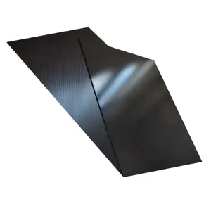 中国制造商数控切割耐用碳纤维薄板面板，用于行李箱汽车备件定制发动机罩