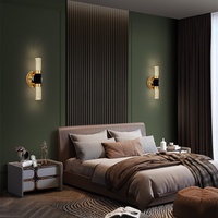 Applique Murale LED en Fer et Acrylique Style Nordique pour Chambre, Salon, Escalier - Design Haut de Gamme Luxe