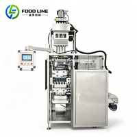 Ligne de production de machines de remplissage et d'emballage multi-voies pour sachets de sucre granulé/poudre de café/pâte liquide/sauce