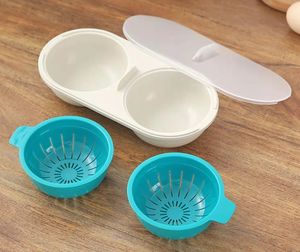 Articles d'oeufs pochés Articles d'oeufs pochés créatifs Four à micro-ondes Moule à oeufs à la coque Outils de cuisine - Product Image 3