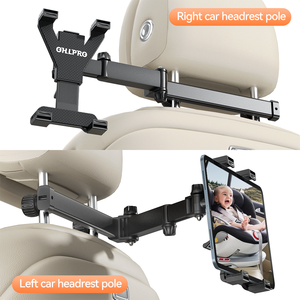 Новый складной держатель для планшета на подголовник автомобиля <span class=keywords><strong>2026</strong></span> года с поворотом на 360 градусов для заднего сиденья автомобиля - Product Image 3