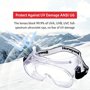 <span class=keywords><strong>Honeywell</strong></span> 200300 <span class=keywords><strong>Gafas</strong></span> transparentes a prueba de golpes, <span class=keywords><strong>gafas</strong></span> a prueba de arañazos, a prueba de viento y a prueba de arena, <span class=keywords><strong>gafas</strong></span> LG100A - Product Image 5