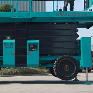 20M 공장 직판 자주식 경량 자동 시저 리프트 SWSL2023RT 고소작업대 - Product Image 5