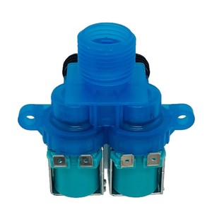 วาล์วโซลินอยด์เครื่องซักผ้า W10240949 วาล์วคู่ 3/8 นิ้ว พอร์ต AC 220 V สำหรับน้ำ - Product Image 4