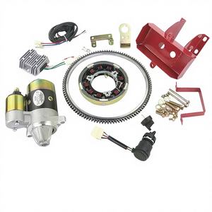 Kit de Conversión de Arranque Eléctrico para Motor Diésel Refrigerado por Aire Kaimings 173F 186F 188F 192F, 12V/1kW, Control Automático - Product Image 5
