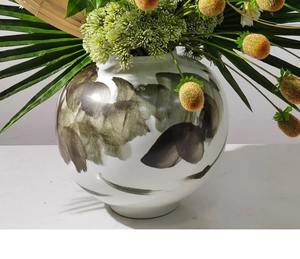 FENGSHUI-CAISHEN Bouquet de fleurs artificielles en soie haut de gamme, fleurs artificielles en vase, plantes artificielles d'intérieur et d'extérieur - Product Image 4