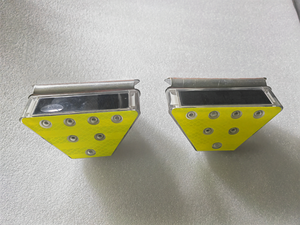 Luz de Advertencia Síncrona Solar Antiniebla, Barra Reflectante de Material ABS para PC, Luz de Seguridad para Barandilla de Carretera - Product Image 6