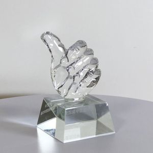 Trofei in Cristallo Inciso Sabbiato di Alta Qualità <span class=keywords><strong>ADEL</strong></span>, Ecologici e Fatti a Mano per Eventi - Product Image 4