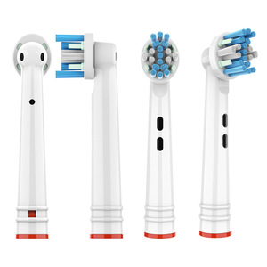 4 pezzi di marca per adulti <span class=keywords><strong>spazzolino</strong></span> <span class=keywords><strong>elettrico</strong></span> testa morbida setole EB25P testa <span class=keywords><strong>spazzolino</strong></span> compatibile con orale <span class=keywords><strong>B</strong></span> - Product Image 3