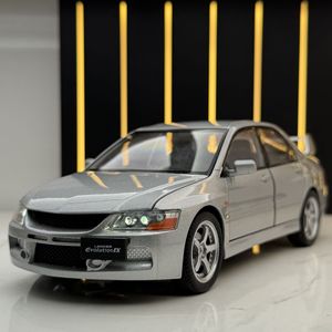 Nouveau moulé sous pression 1:24 LANCER Evolution lX EVO 9th métal voiture moule son lumière porte ouverte Collection décoration affichage alliage modèle de voiture - Product Image 5
