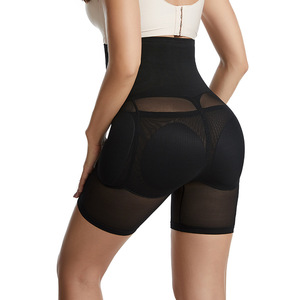 Pantalones Moldeadores de Cintura Alta con Cierre de Hebilla, Control Firme, de Poliéster, Soporte Abdominal, Efecto Levanta Glúteos y Realce de Cadera Completo - Product Image 4