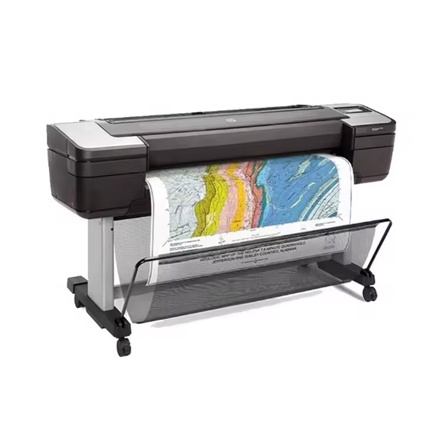 For HP T1700 B0 Large Format Photo Inkjet Printer with USB Interface Integrated Scanner and CAD Line Blueprint Machine in Stock