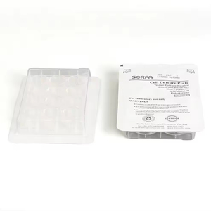 Plaque de culture tissulaire à 6 puits pour laboratoire scientifique médical, plaques en plastique à 6 puits pour culture cellulaire - Product Image 2