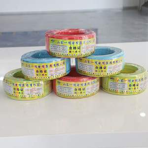 Câble en cuivre massif BV à haute conductivité, fil isolé en PVC pour l'éclairage et les prises de courant - Product Image 5