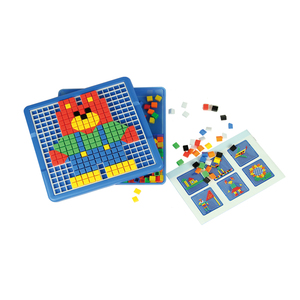 POTENTIEL Vente en gros personnalisé Blocs de puzzle colorés jouet en vinyle personnalisé production montessori - Product Image 1