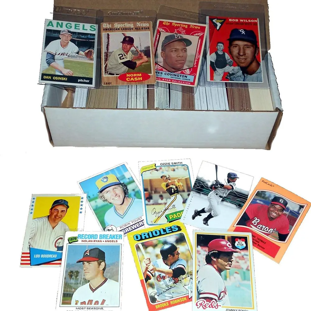 Customized NFL Sport Cards Baseball Card TCG Trading Card Game with Custom Logo Box