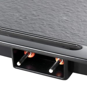 800W Aluminum Electric Grill Pan Indoor/Outdoor RV Hotel Household Use Microcomputer Control Temperature Control <b>Smokeless</b> PTFE - Product Image 4