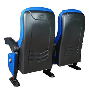 China Manufacturer Foldable Cinema Hall Chairs Movie Theater Seat For Indoor