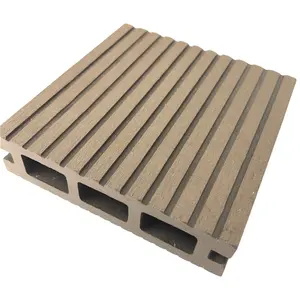 耐紫外線WPC屋外デッキ押し出し木材プラスチック複合床タイル