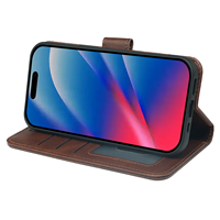 Étui portefeuille en cuir pour iPhone 18 Pro Max 15 14 13 12 11 17 16e 16 17e, coque de protection à rabat avec porte-cartes