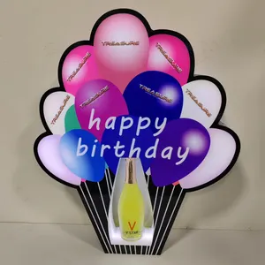 ที่กำหนดเองคืน <span class=keywords><strong>Clup</strong></span> เค้กวีไอพีสุขสันต์วันเกิดขวดแชมเปญเพรนเซนเตอร์ LED บอลลูนขวด Glorifier แสดง - Product Image 6