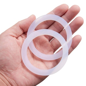 <b>Silicone</b> Seal Gasket Replacement for Bialetti Moka Express 6 Cup Food Grade Moka Pot Gasket Ring - Product Image 1