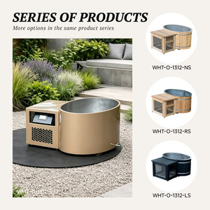 Nuevo Producto: <span class=keywords><strong>Piscina</strong></span> de Inmersión Fría para Exteriores, Color Dorado Champán, <span class=keywords><strong>con</strong></span> Enfriador, Barril de Hielo para Inmersión Fría - Product Image 3