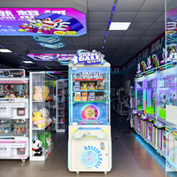 Vente directe usine : Machine à grue d'arcade personnalisée, à monnayeur, en métal, 110/220V, pour usage intérieur, pour centre de jeux d'amusement pour enfants