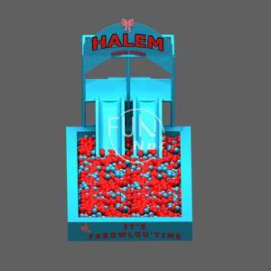 Location de fête populaire Soft Play Kids Square Ball Pit Intérieur Extérieur Grande <span class=keywords><strong>piscine</strong></span> <span class=keywords><strong>à</strong></span> <span class=keywords><strong>balles</strong></span> pour tout-petits avec toboggan - Product Image 3