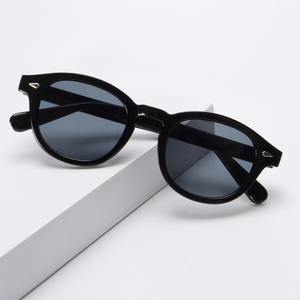 Vente flash Wei <span class=keywords><strong>Ken</strong></span> 250 PC Frame Lunettes de soleil rondes rétro pour hommes et femmes, pour l'extérieur, CE - Product Image 3