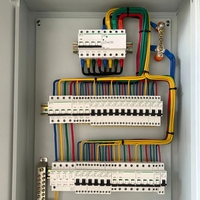 Tableau de distribution électrique multi-circuits avec disjoncteurs RCBO et MCB pour hôtels, appartements, éclairage et installations électriques de bâtiments commerciaux