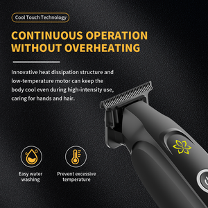 LILIPRO M12 Salon Baber Professional High Speed Motor Zero Gapped Trimmer Cordless DLC Blade Hairdresser Electric Hair Trimmer - Product Image 5