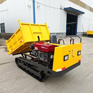 Kc-2000 Produits les plus vendus Tracteurs à chenilles tout-terrain homologués CE 2 tonnes Transporteur de benne hydraulique de haute qualité - Product Image 1