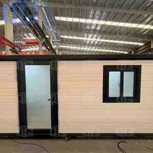 Mở Rộng Nhà 20ft Prefab Container Nhà <span class=keywords><strong>1</strong></span> Phòng Ngủ Cài Đặt Gấp Container Nhà - Product Image 2