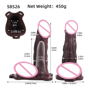 Funda realista para pene para hombres, suave y usable, con diseño de diente de lobo, de larga duración y engrosada. - Product Image 6