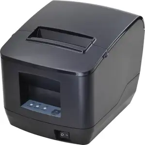 热卖80毫米台式热收据打印机自动切割机打印机热敏打印机