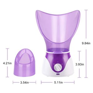 Vaporizador Facial para Limpieza Profunda, Vaporizador Facial de Belleza para Desobstruir los Poros, Hidratante con Luz LED, Rociador Facial - Product Image 4