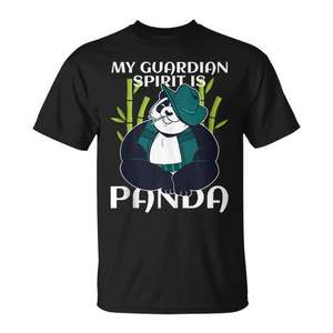 My Guardian Spirit Is <b>Panda</b> <b>T</b>-<b>Shirt</b> For <b>Panda</b> Lovers - Product Image 1
