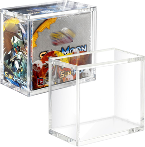 Oferta Especial: Cajas <span class=keywords><strong>de</strong></span> Exhibición <span class=keywords><strong>de</strong></span> Acrílico Transparente Moderno <span class=keywords><strong>de</strong></span> 8MM+5MM <span class=keywords><strong>de</strong></span> Grosor para Fácil Montaje, para Paquetes Booster y Cajas <span class=keywords><strong>de</strong></span> Entrenador Élite - Product Image 1
