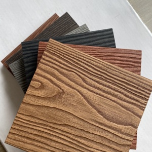 Gỗ Nhựa Composite Wpc <span class=keywords><strong>Decking</strong></span> 3d Deep Embossed Ngoài Trời Wpc Sàn Bên Ngoài Trex Deck Terrace Ban Công Hàng Rào Panels - Product Image 6
