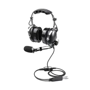 Fábrica fornecimento Aviação Headsets Piloto Headphones para escola de voo pilotos aviação headset