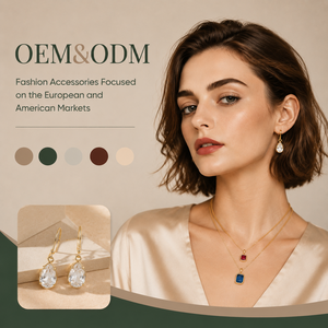 Ear enlace oem odm Gold Plated Brass Teardrop Clear Quartz Dangle Earrings Custom Wholesale Natural Stone Jewelry For Women - Product Image 1