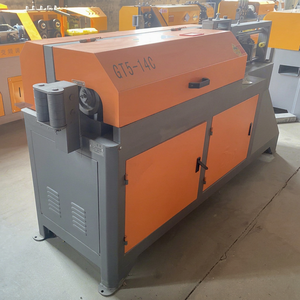 Máquina Enderezadora y Cortadora de Barras de Acero con Motor de 7.5KW y Control Automático para Construcción - Product Image 1