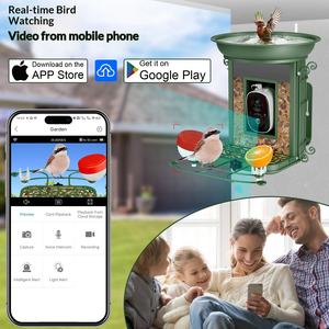 Comedero para Pájaros BirSmart con Cámara IA de Alta Resolución 2K, Identifica Más de 11000 Especies de Aves, Captura de Video en Vivo, Observación al Aire Libre, OEM - Product Image 4